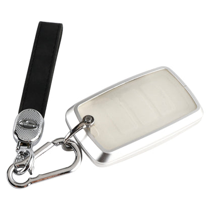 Alloy Aluminum TPU Soft Film Car Key Black Case Cover For Land Rover Range Rover Sport