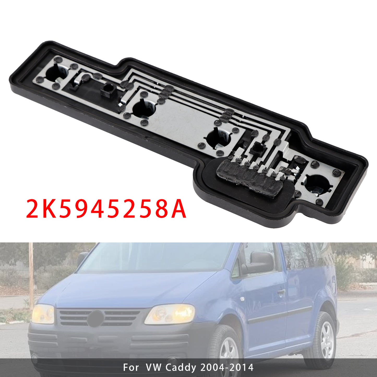Right Rear Tail Light Bulb Holder Carrier 2004-2014 VW Caddy 2K5945258A