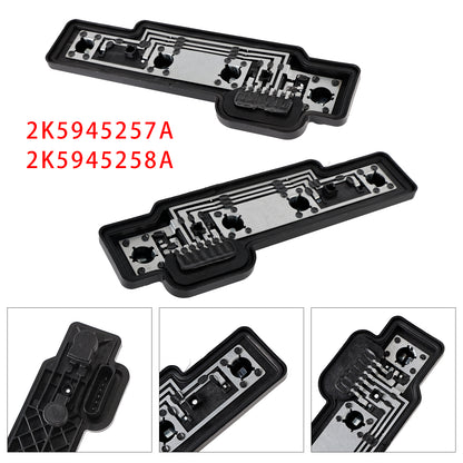 Left+Right Rear Tail Light Bulb Holder Carrier 2004-2014 VW Caddy 2K5945257A 2K5945258A