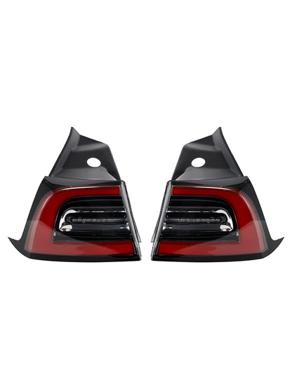 2017-2023 Tesla Model 3 Y 1077399-00 LED Tail Lamp Outer Rear Left+Right Tail Light 3 Pin