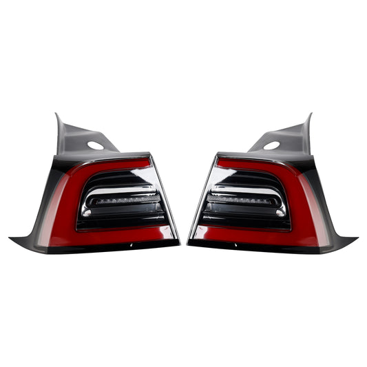 2017-2023 Tesla Model 3 1077399-00-C LED Tail Lamp Outer Rear Left+Right Tail Light 3 Pin