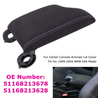 1999-2004 M3 BMW 3 Series E46 Fur Center Console Armrest Cover Lid