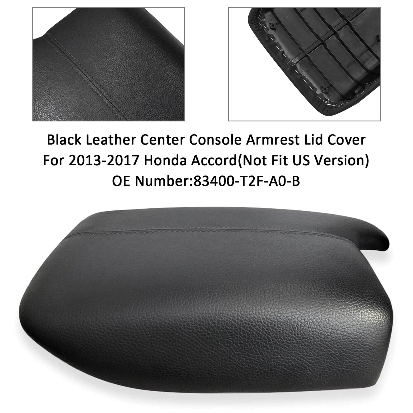 Center Console Armrest Lid Cover Honda Accord 2013-2017 83400-T2F-A0-B