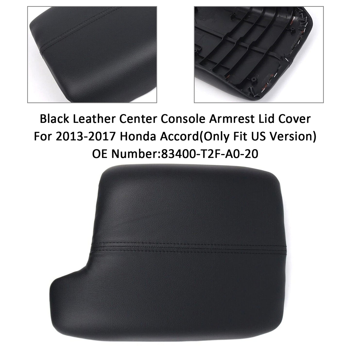 2013-2017 Honda Accord 83400-T2F-A0-20 Center Console Armrest Lid Cover
