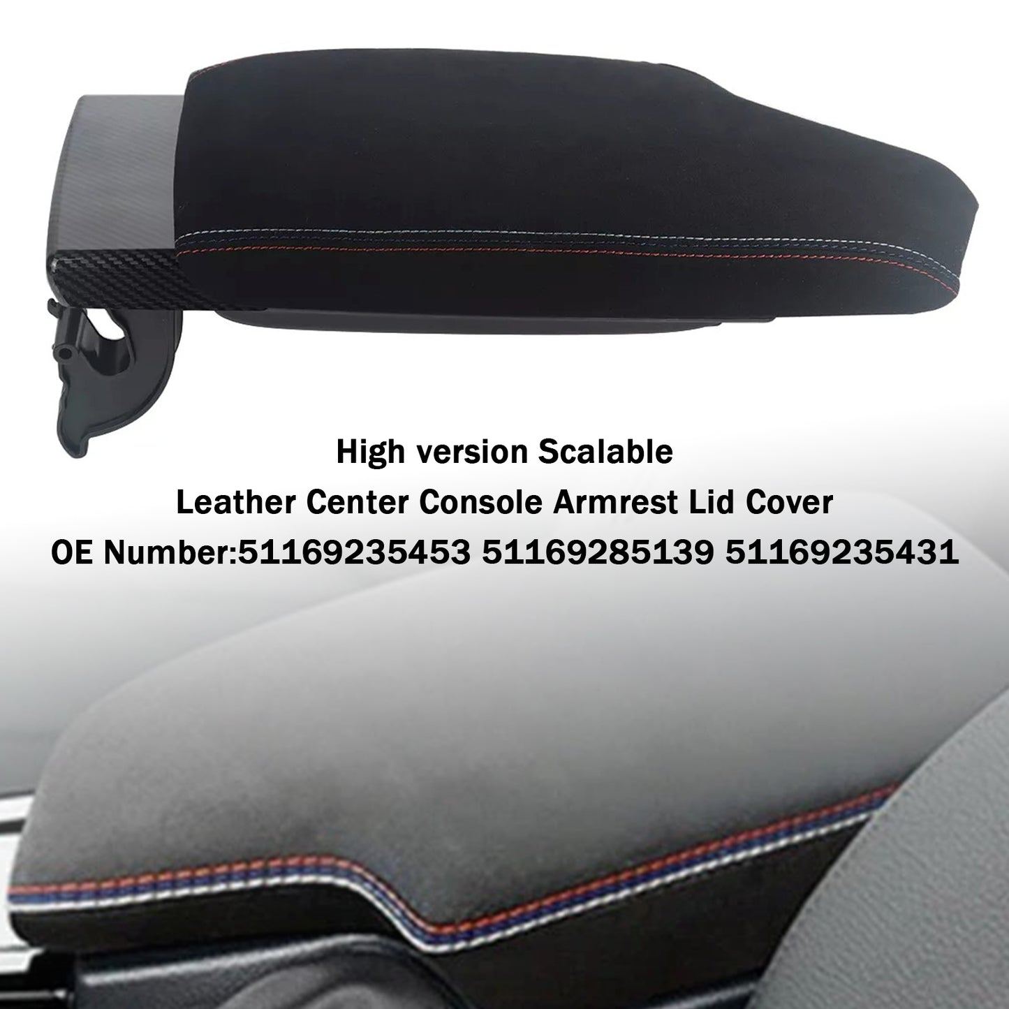 2013-2018 BMW 3 Series F30 F31 51169235453 Center Console Armrest Lid