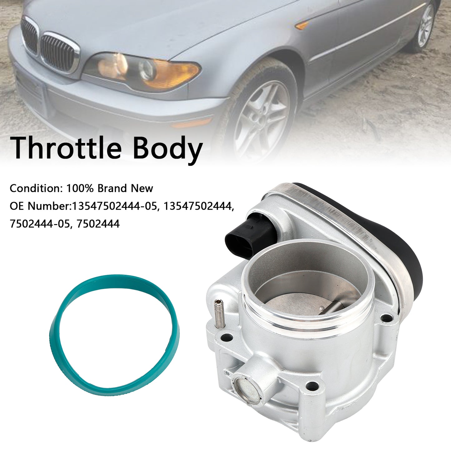 2001-2006 BMW 3 Series X3 Z3 Z4 2.2L 2.5L 13547502444 Throttle Body