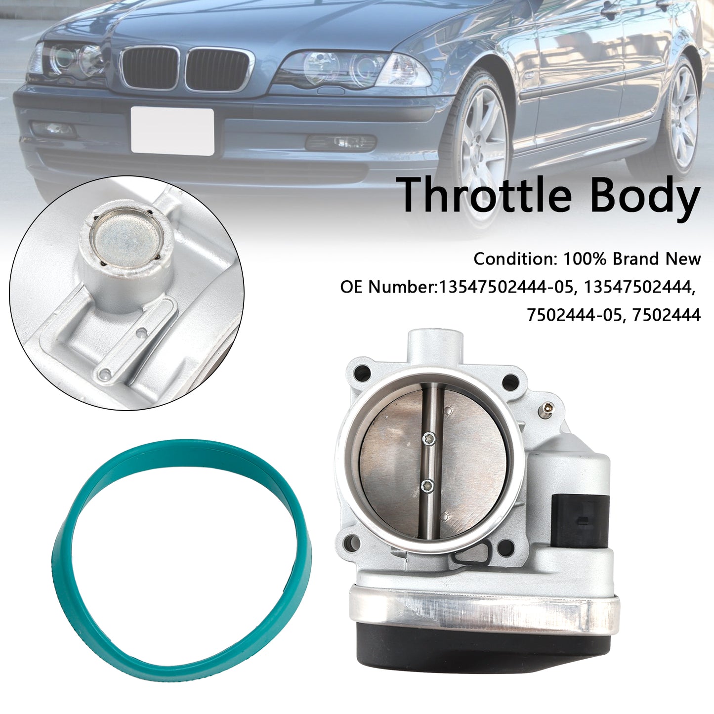 2001-2006 BMW 3 Series X3 Z3 Z4 2.2L 2.5L 13547502444 Throttle Body