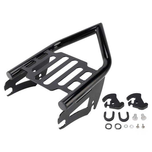 2015-2016 Electra Glide Ultra Classic Low FLHTCUL Detachable Mounting Rear Luggage Rack Carrier Fit