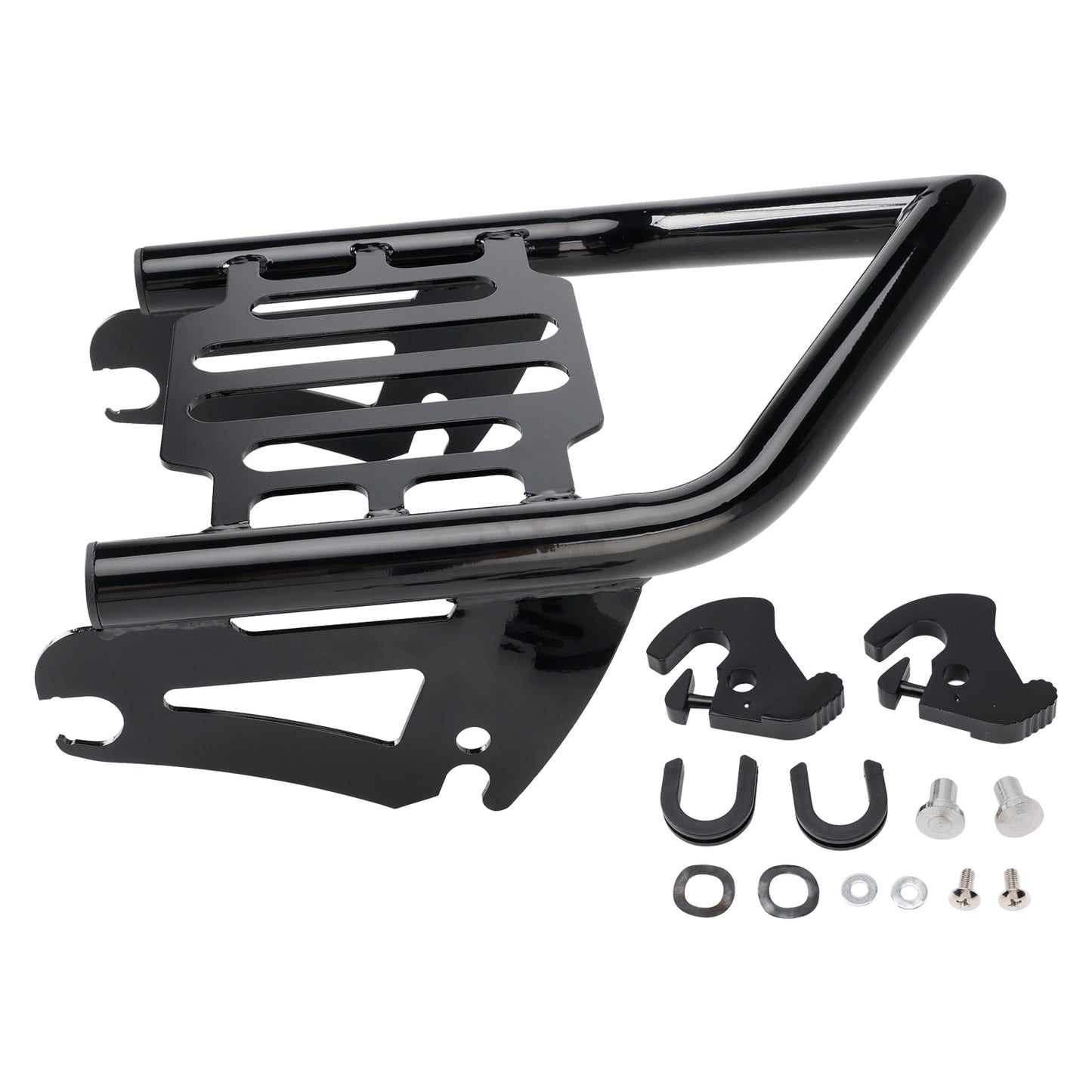 2015-2016 Electra Glide Ultra Classic Low FLHTCUL Detachable Mounting Rear Luggage Rack Carrier Fit