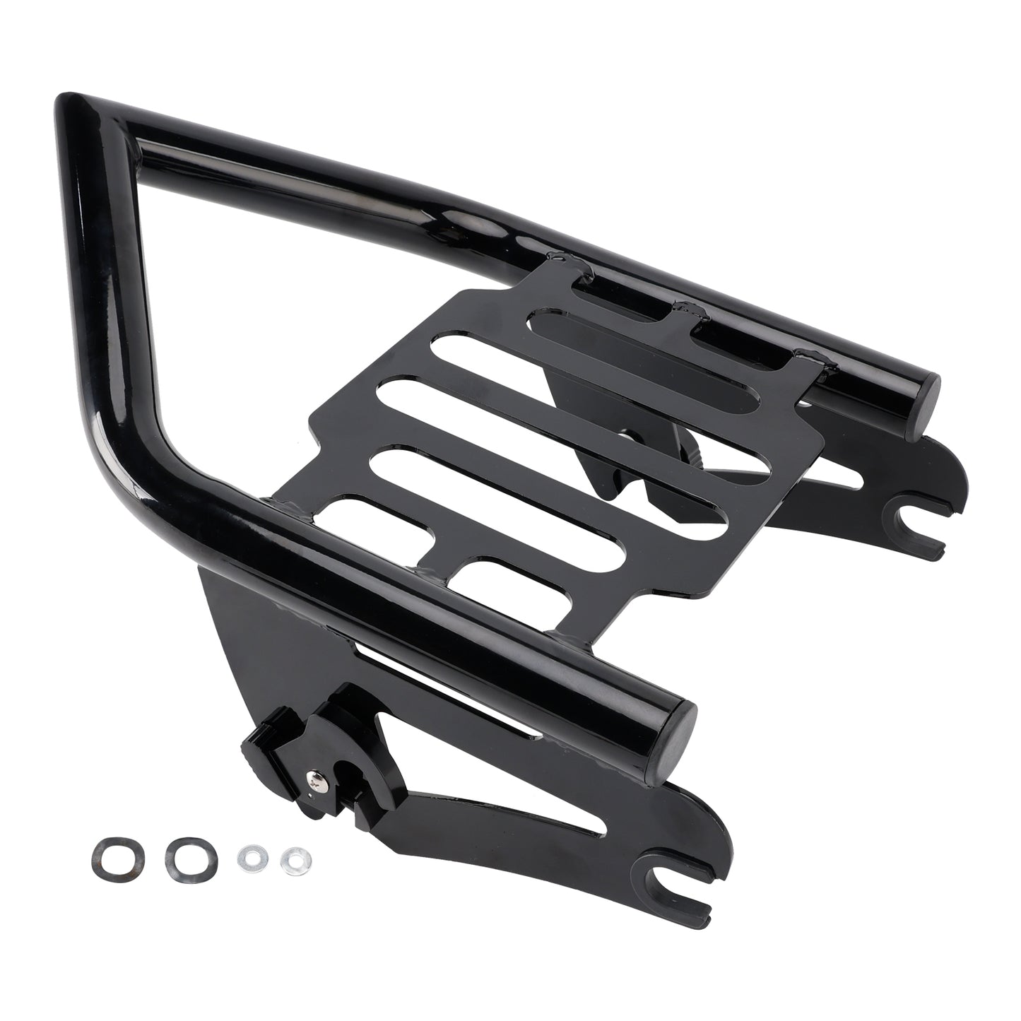 2015-2016 Electra Glide Ultra Classic Low FLHTCUL Detachable Mounting Rear Luggage Rack Carrier Fit