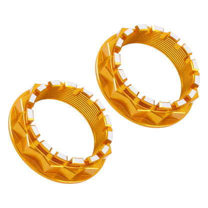 2007-2011 Ducati 1098/1098R/1098S/1198/1198R/1198S Rear Wheel Nuts set Gold