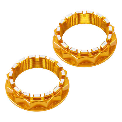2007-2011 Ducati 1098/1098R/1098S/1198/1198R/1198S Rear Wheel Nuts set Gold