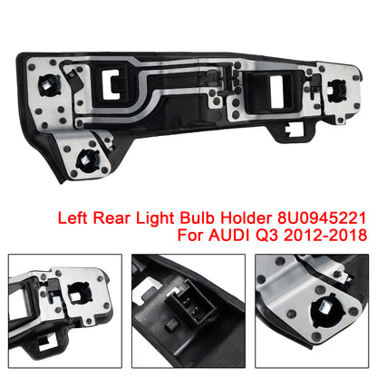 2012-2018 AUDI Q3 Halogen 8U0945221  Left Rear Light Bulb Holder