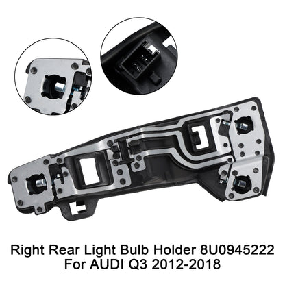 2012-2018 AUDI Q3 8U0945222 Right Rear Light Bulb Holder