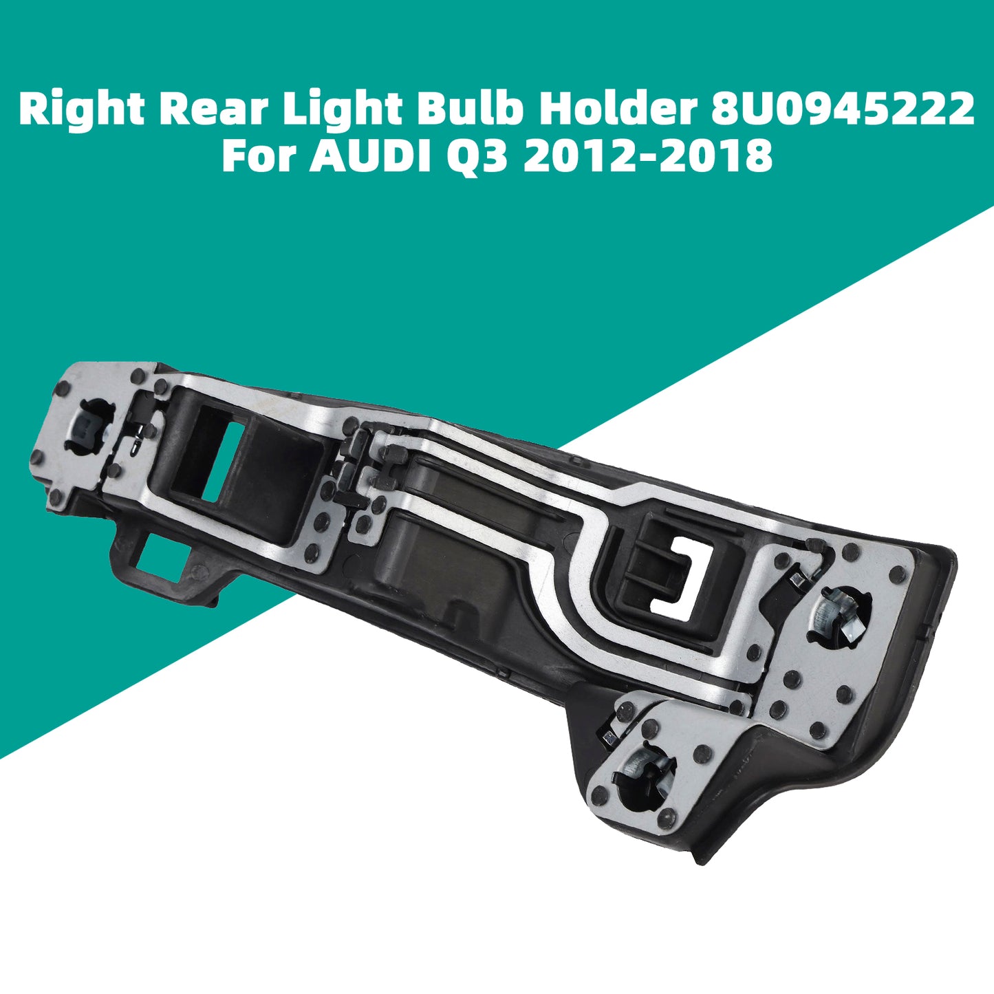 2012-2018 AUDI Q3 8U0945222 Right Rear Light Bulb Holder