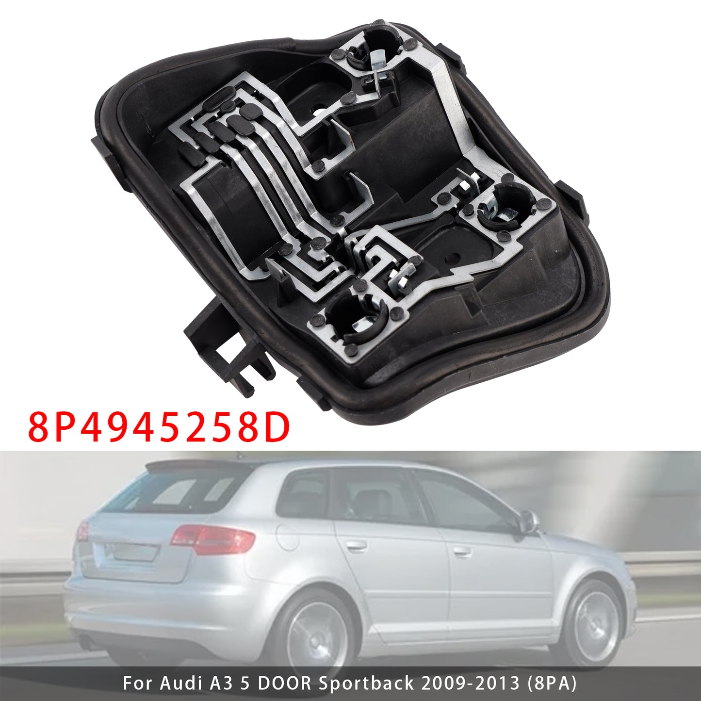 Right Rear Light Bulb Holder 2009-2013(8PA) Audi A3 5 DOOR Sportback 8P4945258D