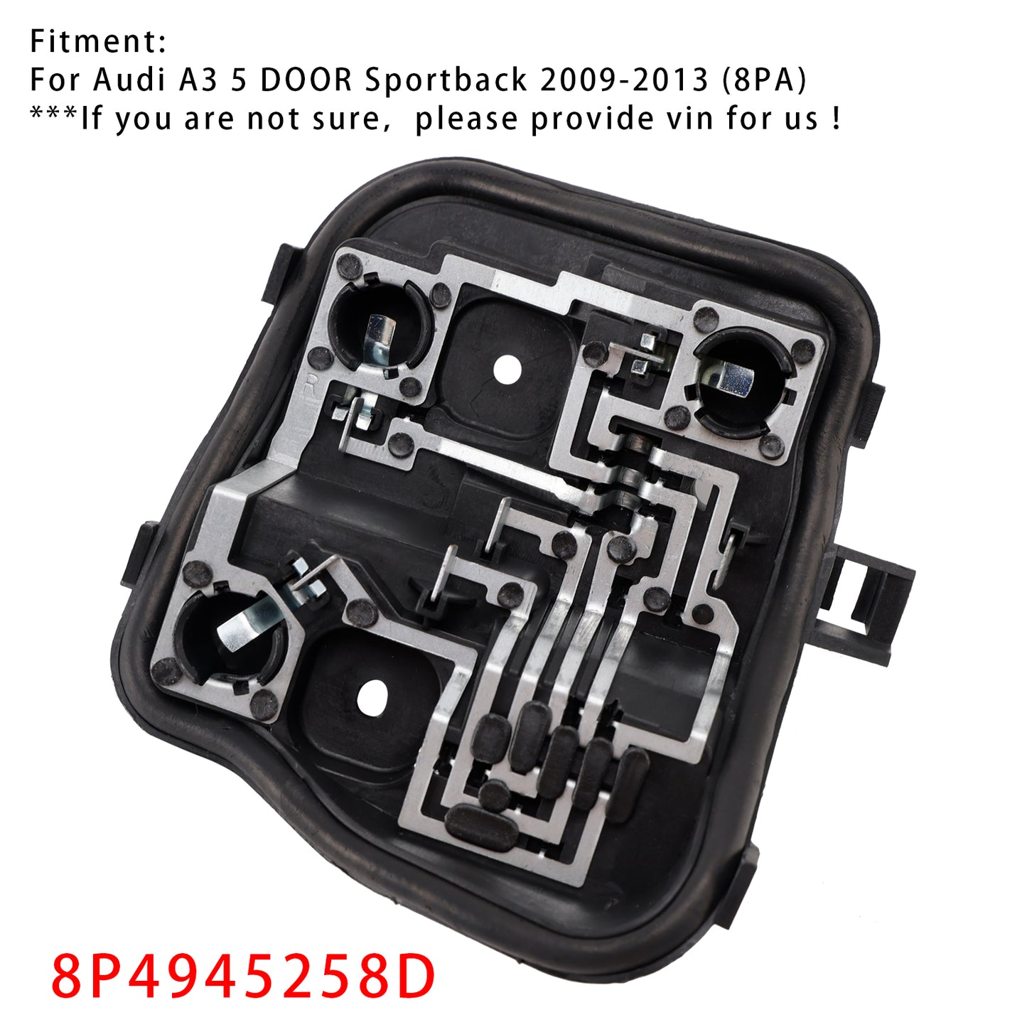 Right Rear Light Bulb Holder 2009-2013(8PA) Audi A3 5 DOOR Sportback 8P4945258D