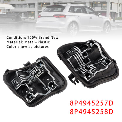 Left+Right Rear Light Bulb Holder 2009-2013(8PA) Audi A3 5 DOOR Sportback 8P4945257D 8P4945258D