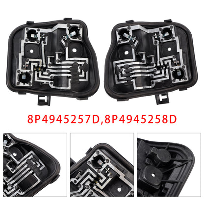 Left+Right Rear Light Bulb Holder 2009-2013(8PA) Audi A3 5 DOOR Sportback 8P4945257D 8P4945258D