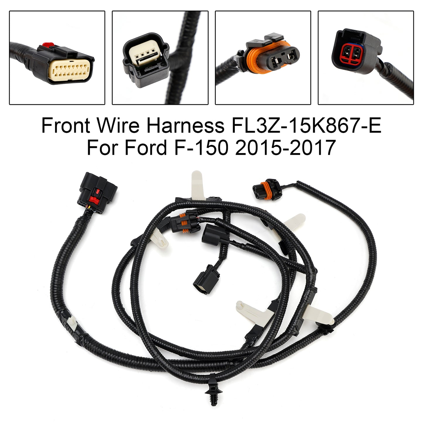 2015-2017 Ford F-150 FL3Z-15K867-E Front Wire Harness