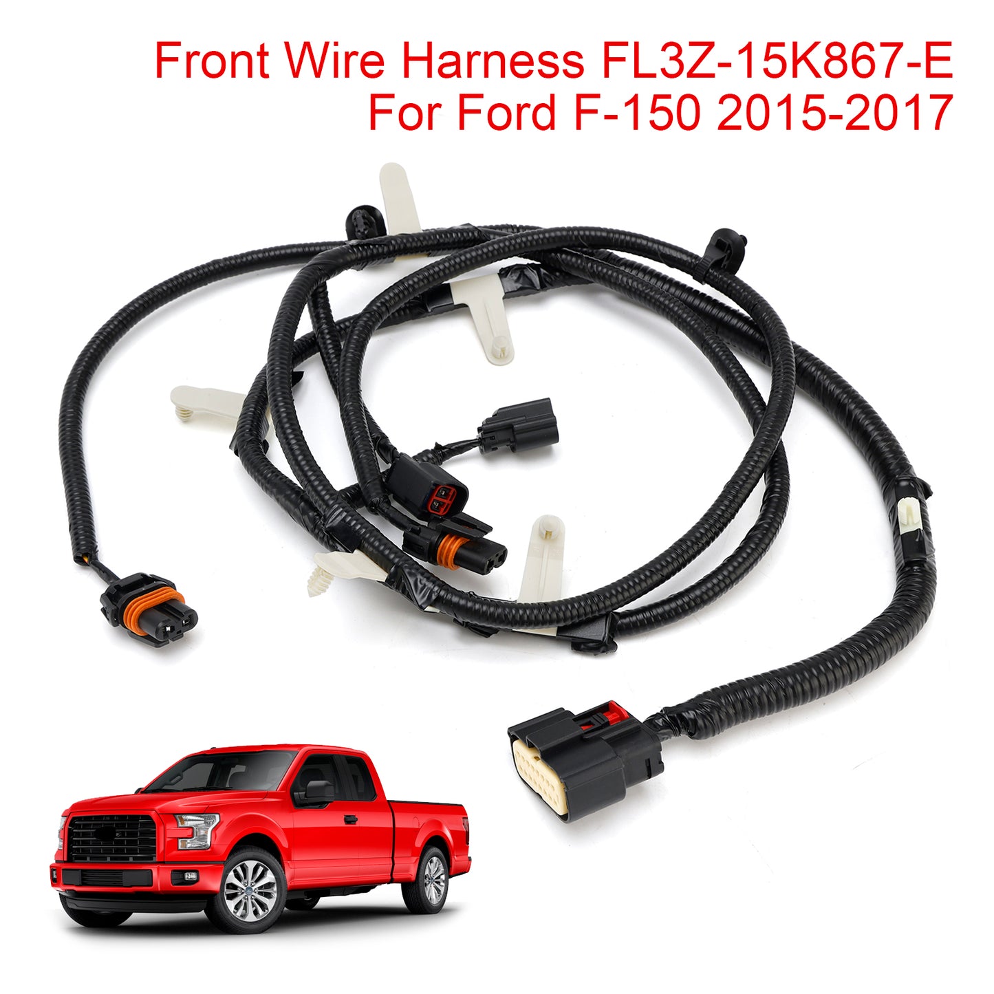 2015-2017 Ford F-150 FL3Z-15K867-E Front Wire Harness
