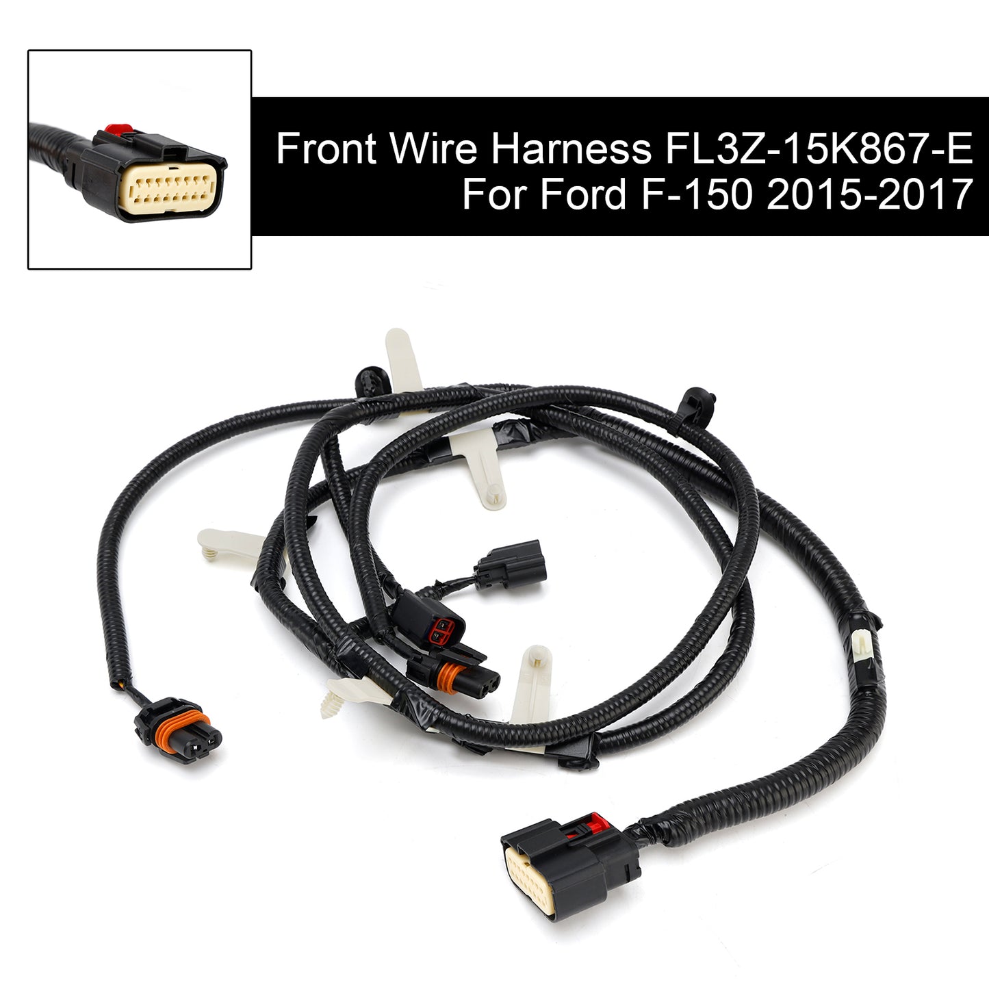 2015-2017 Ford F-150 FL3Z-15K867-E Front Wire Harness