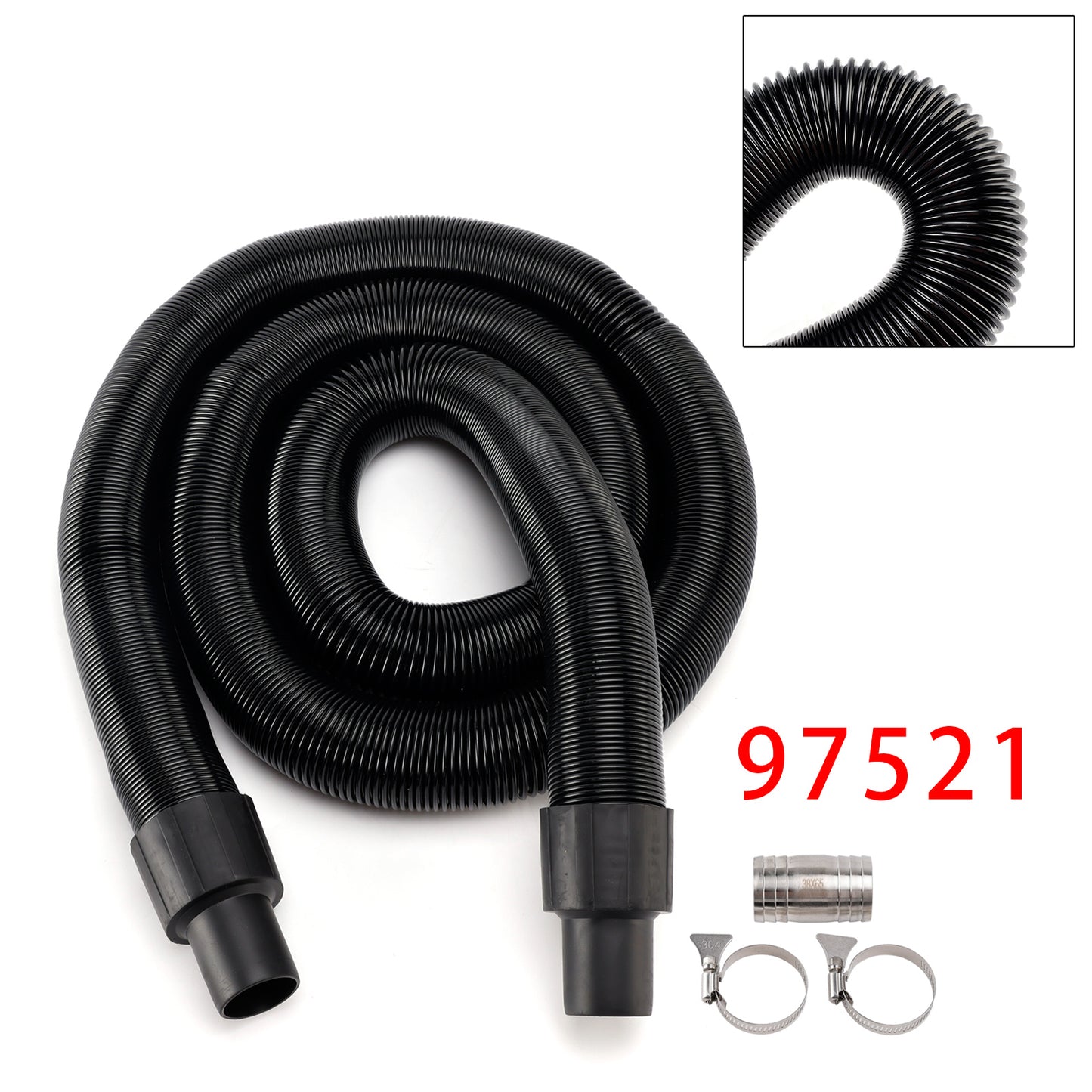 Thetford Sani-Con Turbo 400S 500S 600S 700S,1-1/2inch 22FT 97521 RV Macerator Hose Sewer Kit