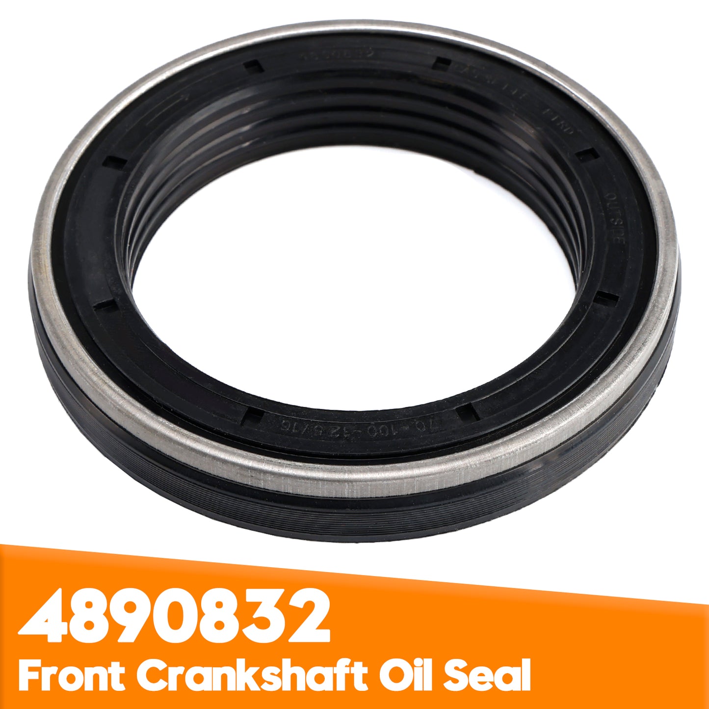2018-2022 Cummins 4890832 Upgrade New Front Crankshaft Oil Seal