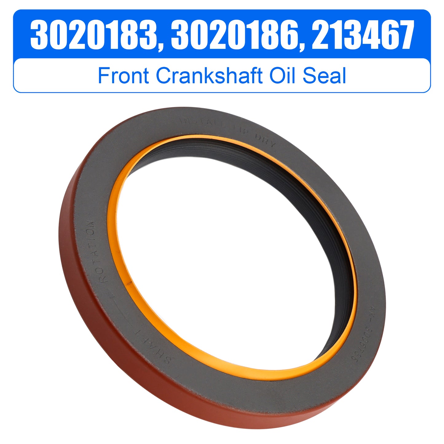 Cummins N14 855 NT NTC 3020183 3020186 213467 Front Crankshaft Oil Seal