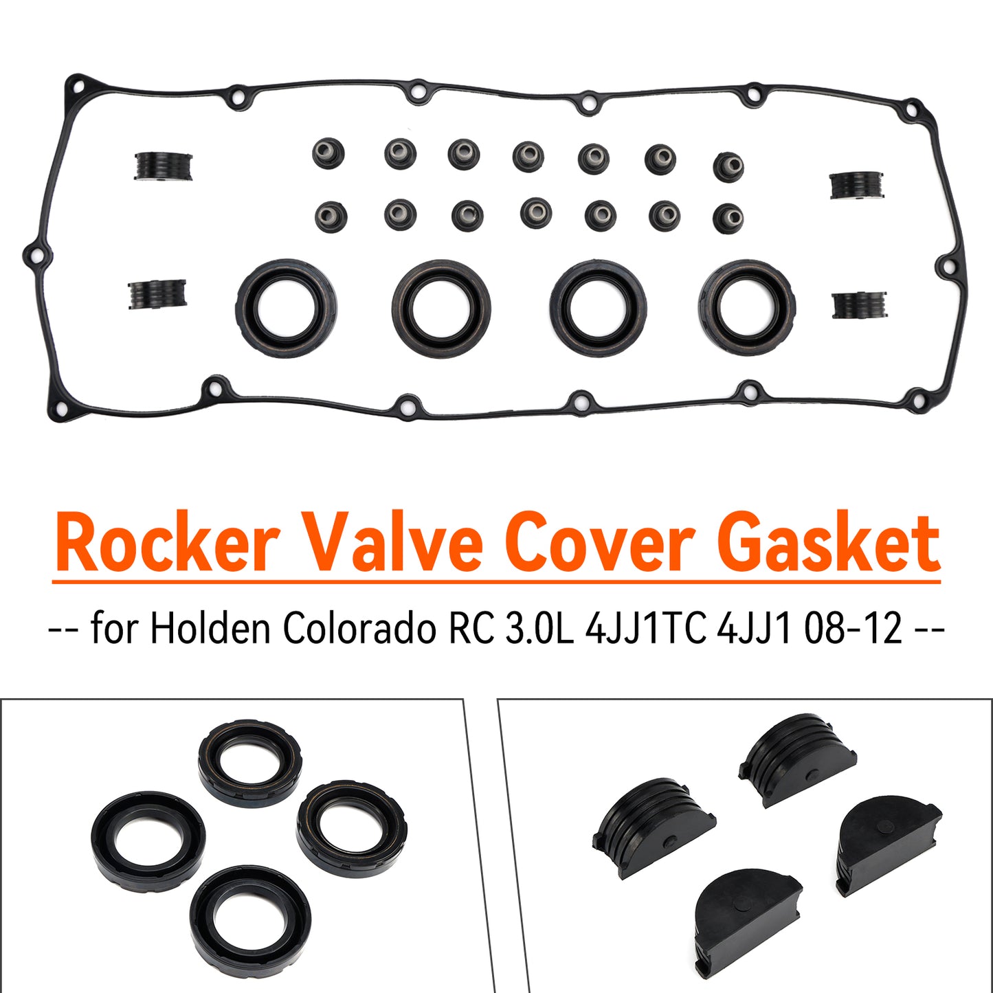 Holden Colorado RC 3.0L 4JJ1TC 4JJ1 08-12 Rocker Valve Cover Gasket