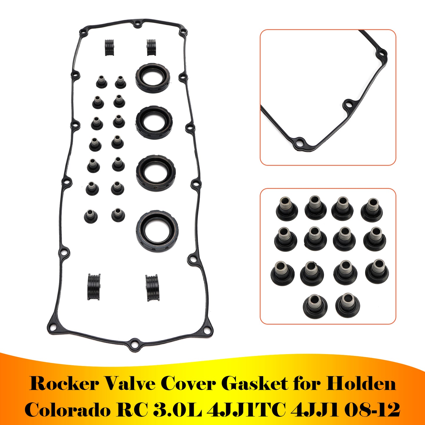 Holden Colorado RC 3.0L 4JJ1TC 4JJ1 08-12 Rocker Valve Cover Gasket