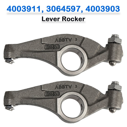 Cummins 4003911 3064597 4003903 2x New Lever Rocker
