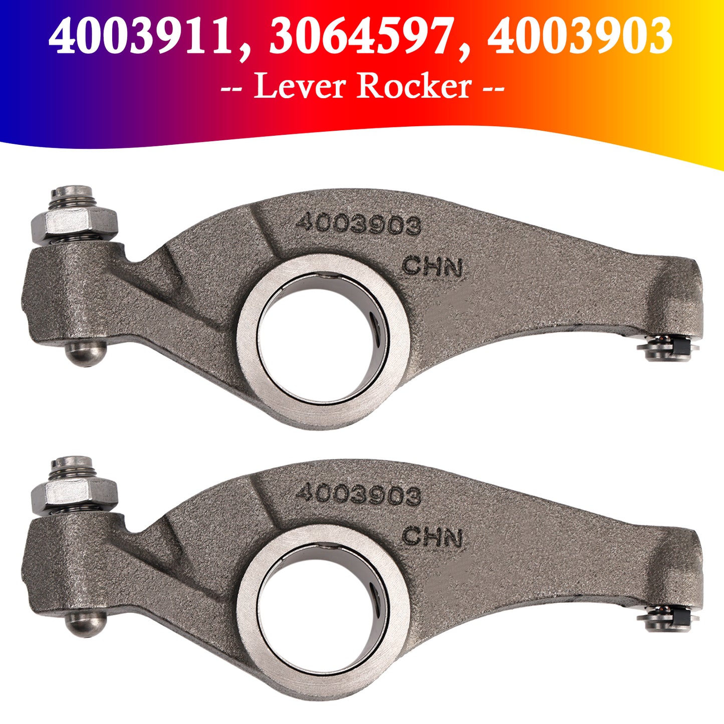 Cummins 4003911 3064597 4003903 2x New Lever Rocker