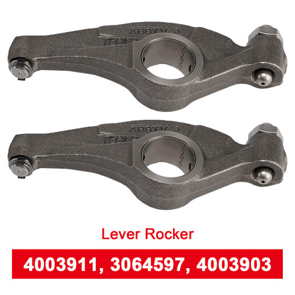 Cummins 4003911 3064597 4003903 2x New Lever Rocker
