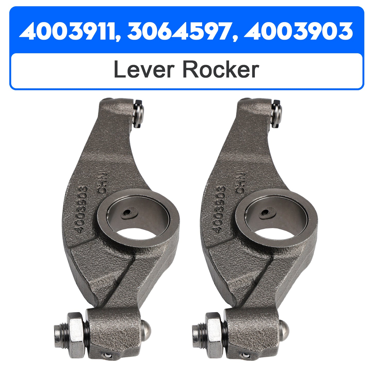 Cummins 4003911 3064597 4003903 2x New Lever Rocker