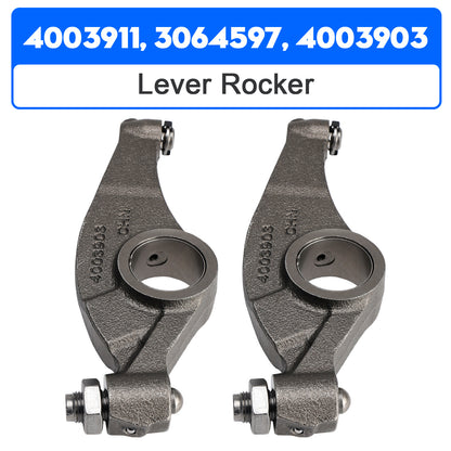 Cummins 4003911 3064597 4003903 2x New Lever Rocker