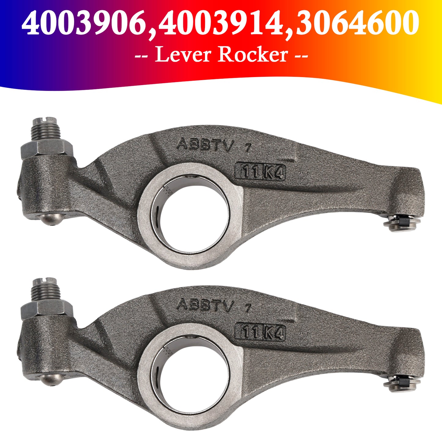 Cummins 4003906 4003914 3064600 2x New Lever Rocker
