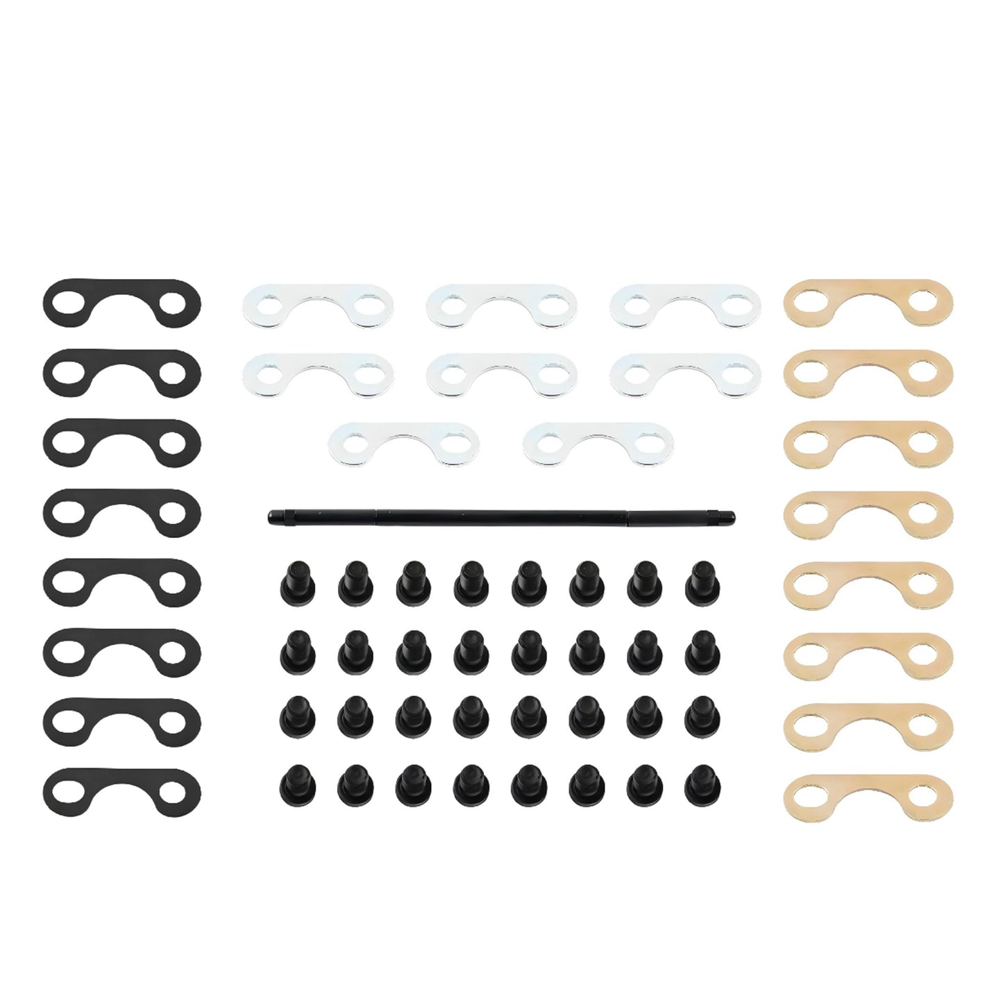 Shaft Mount Style 1.5 Ratio Full Roller Rocker Arms Chevy 350 Small Block