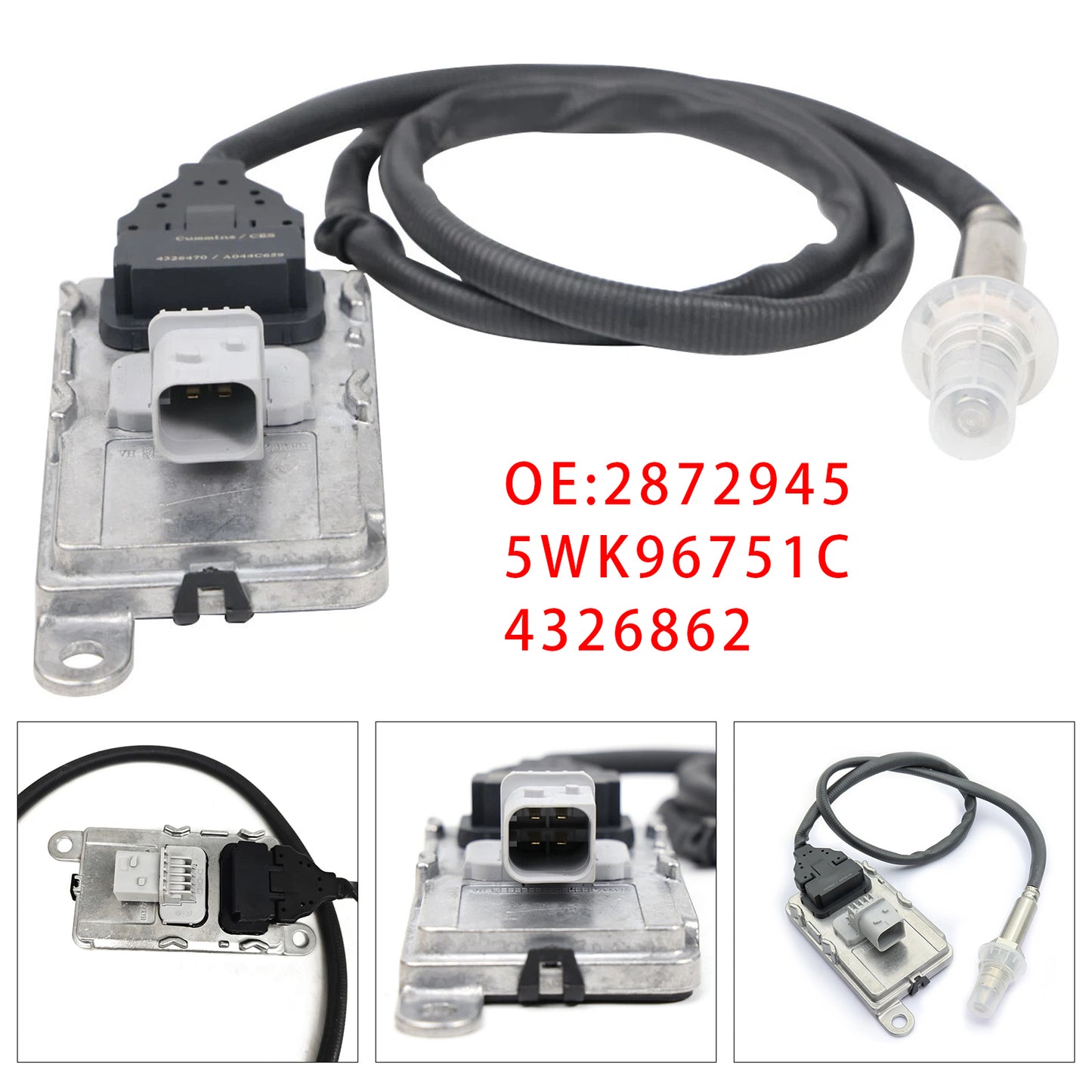 2013–2021 Cummins QSB 6.7L Series Engines 5WK96751C Nox Nitrogen Oxide Oxygen Sensor