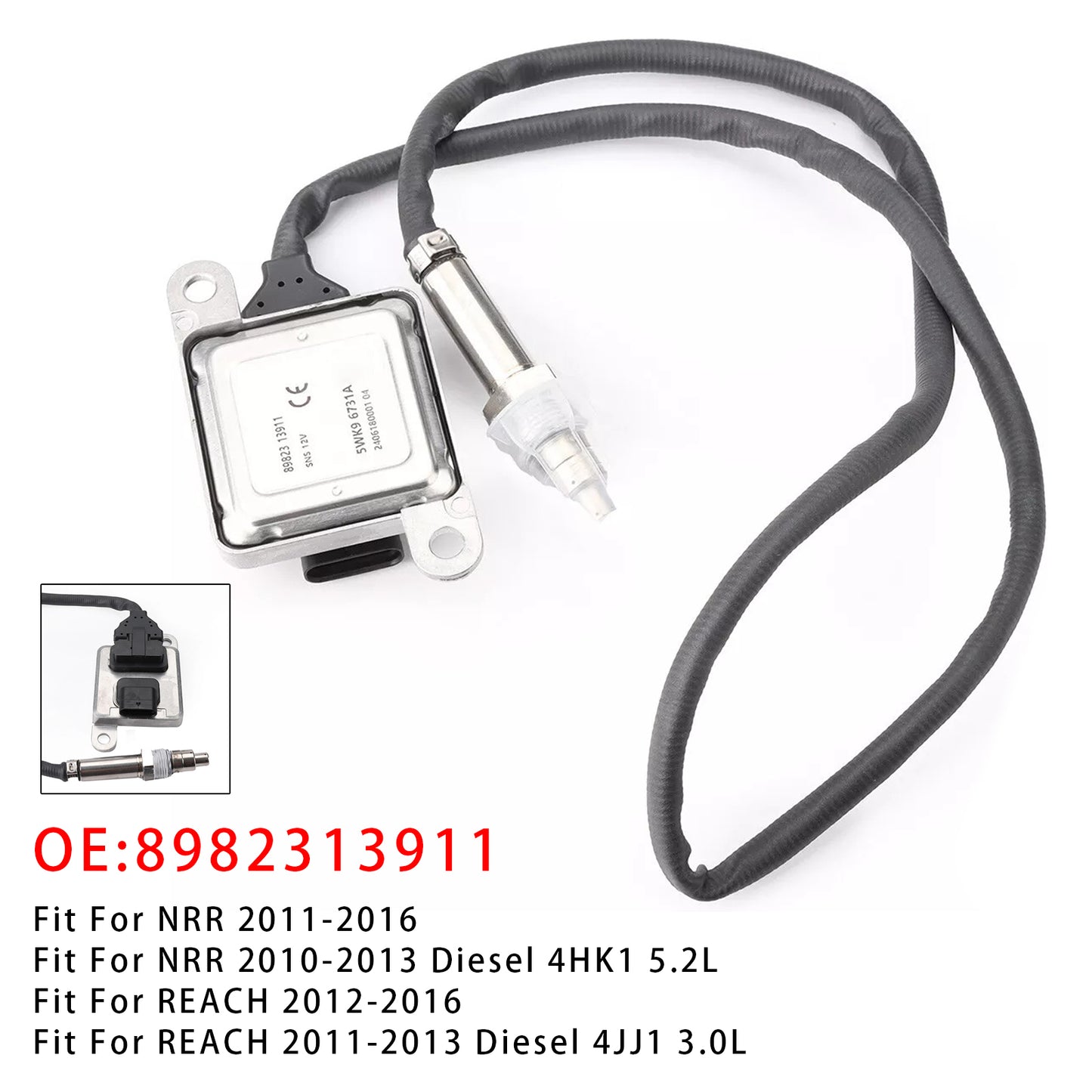 2012-2016 REACH 8982313911 Nox Nitrogen Oxygen Sensor