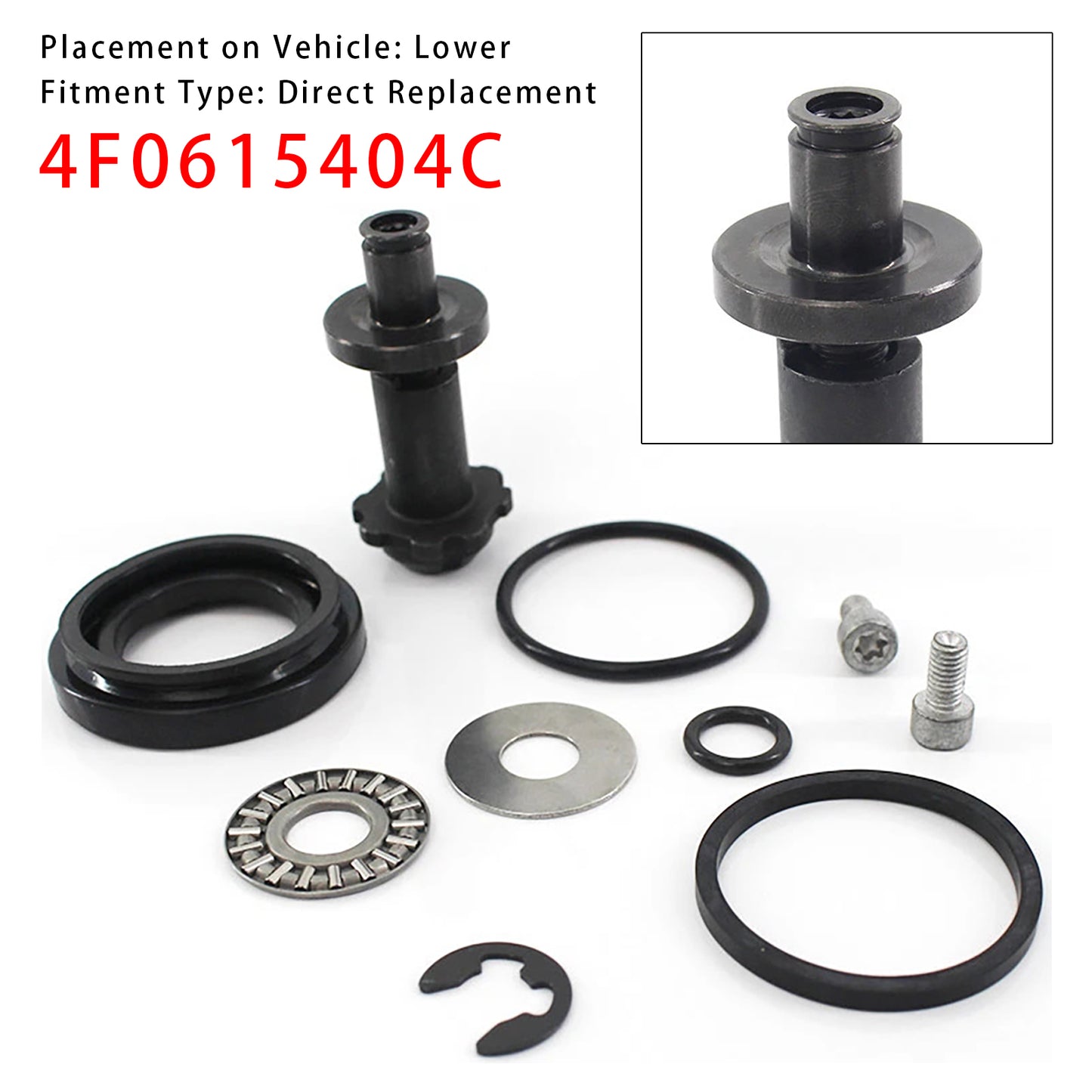 Audi VW Passat 32332082 6 Torx Parking Rear Brake Caliper Motor Repair Kit