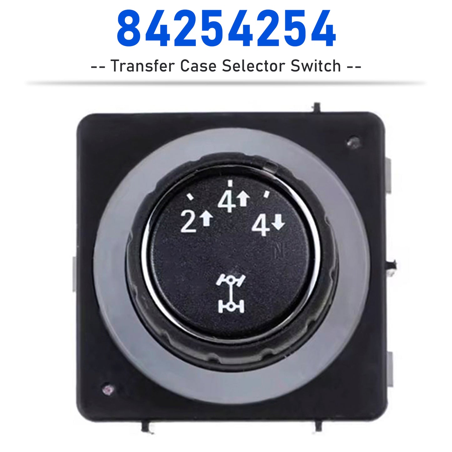 2015-2020 Chevrolet Silverado 2500 HD 84254254 4WD Transfer Case Selector Control Switch
