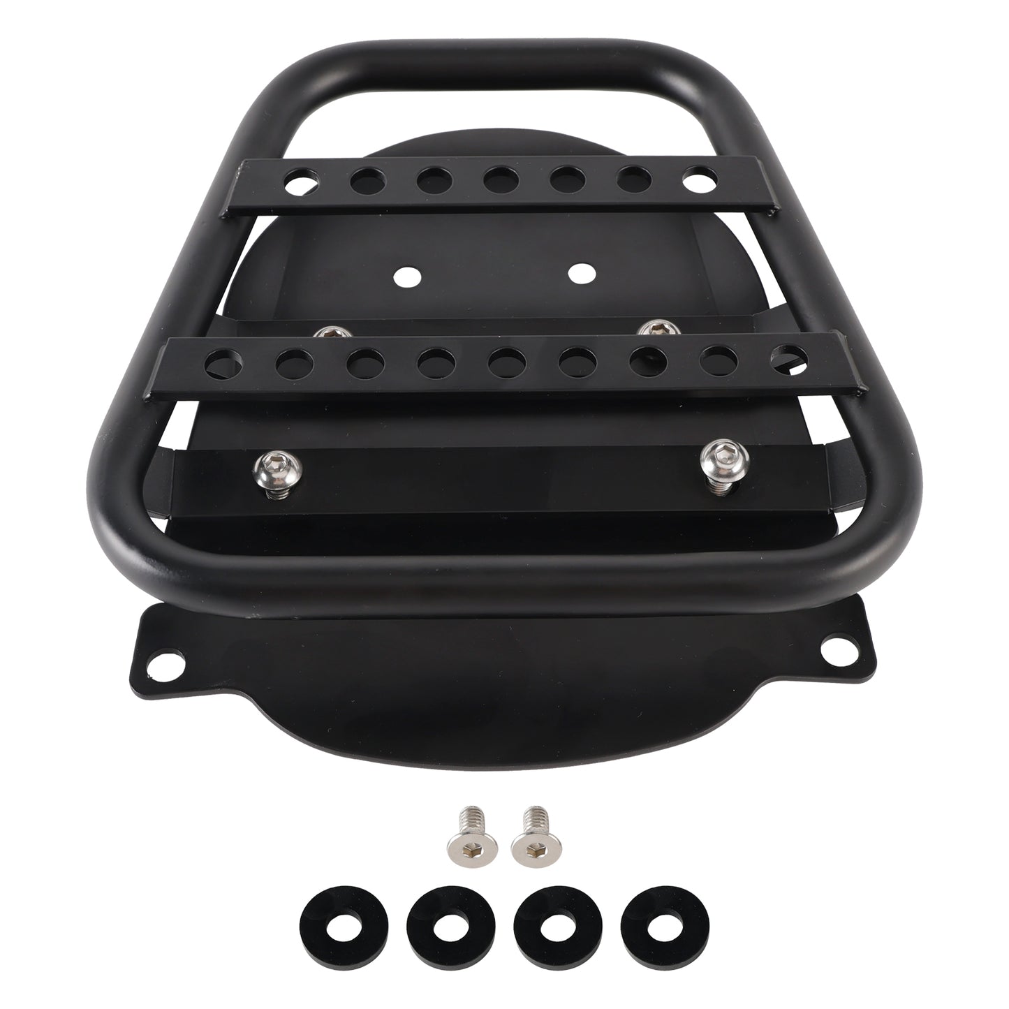 Rear Seat Rack Luggage Carrier Black 2023 2024 2025 Scrambler 400X