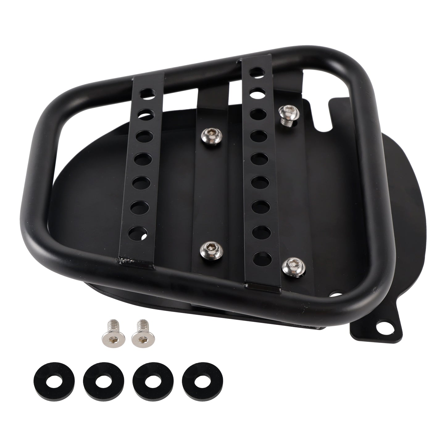 Rear Seat Rack Luggage Carrier Black 2023 2024 2025 Scrambler 400X