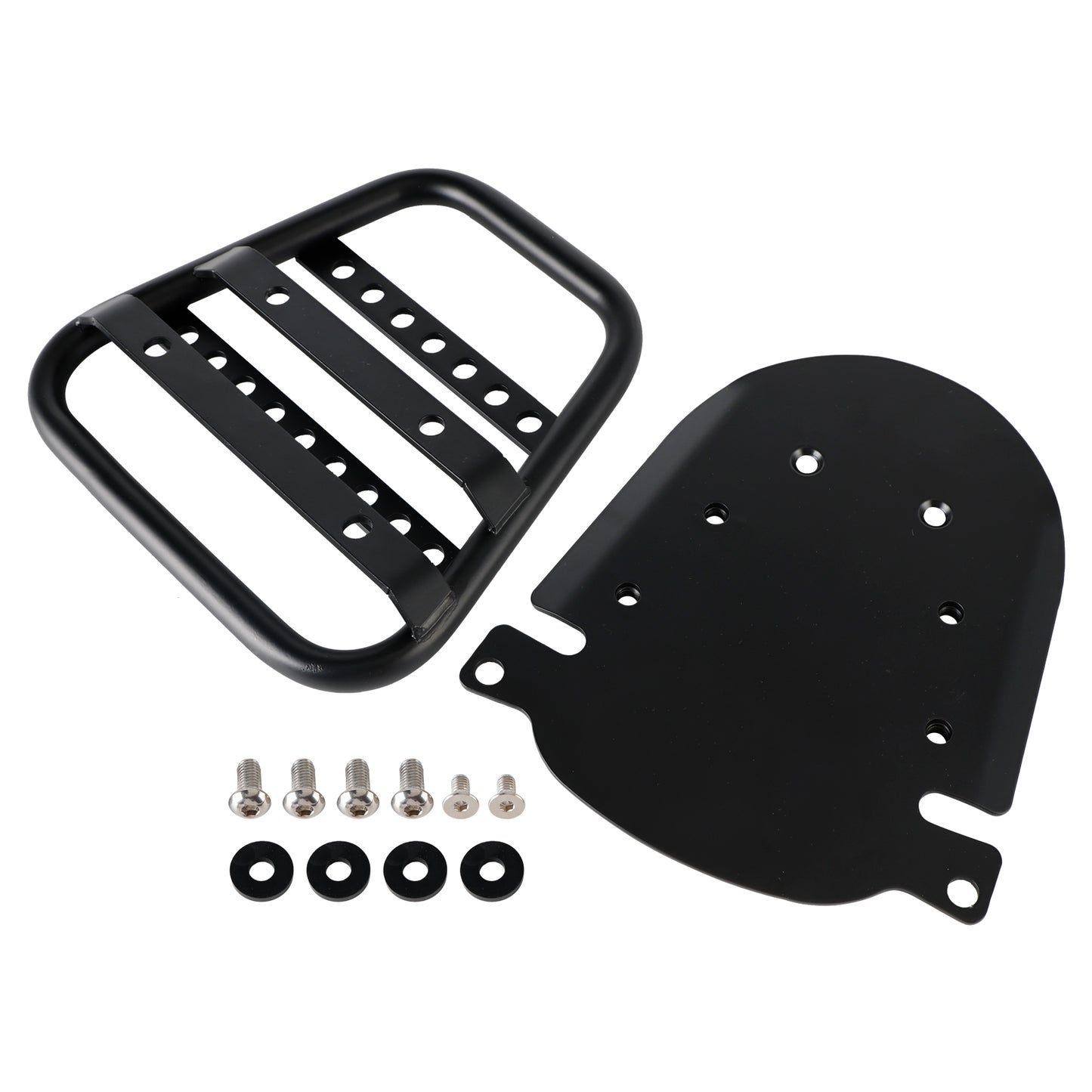 Rear Seat Rack Luggage Carrier Black 2023 2024 2025 Scrambler 400X