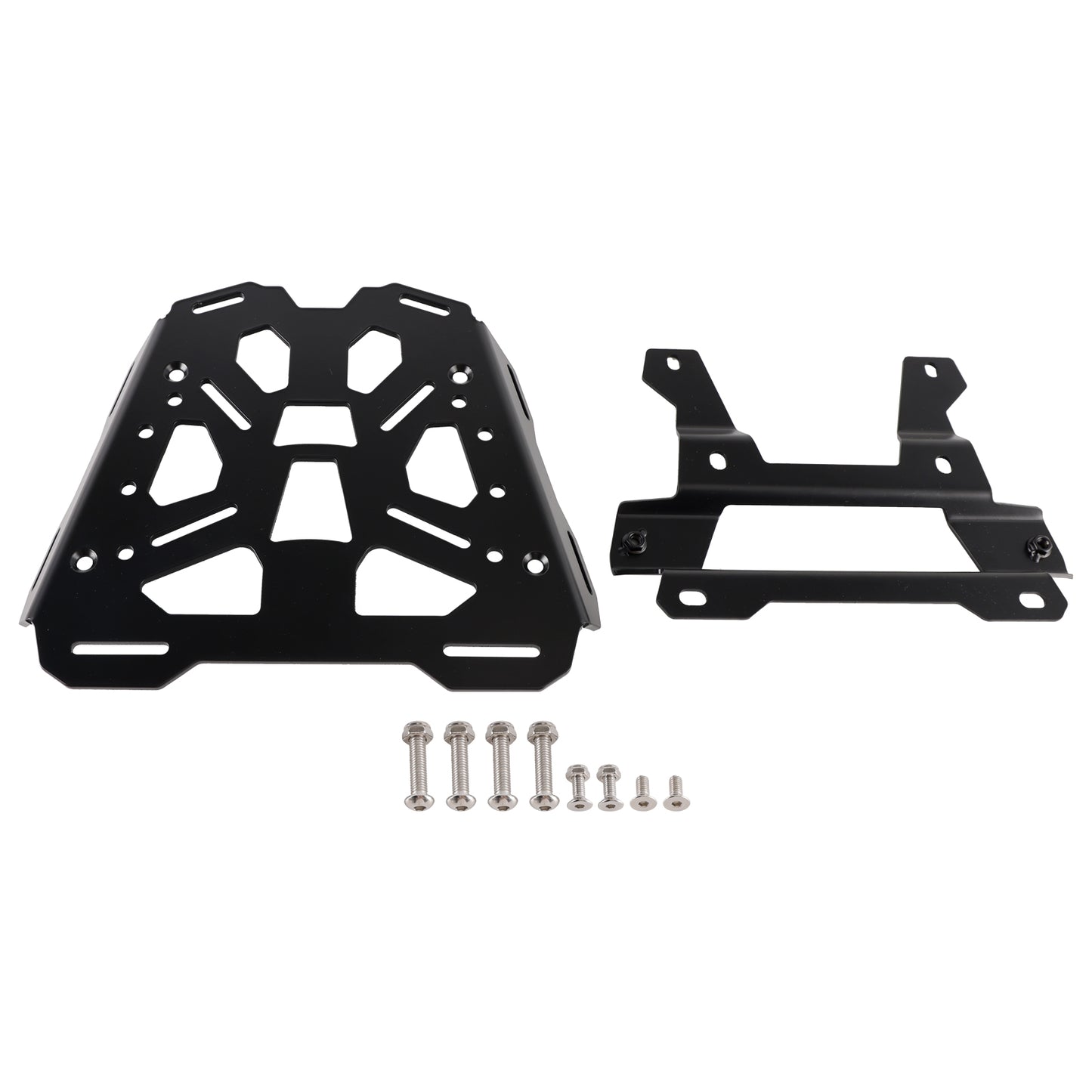 2020-2025 Honda CRF1100L Africa Twin Adventure Sports Aluminum Rear Luggage Rack Black Fit