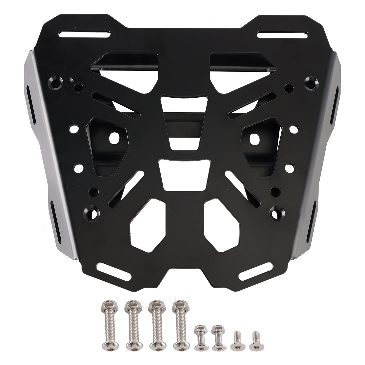 2020-2025 Honda CRF1100L Africa Twin Adventure Sports Aluminum Rear Luggage Rack Black Fit