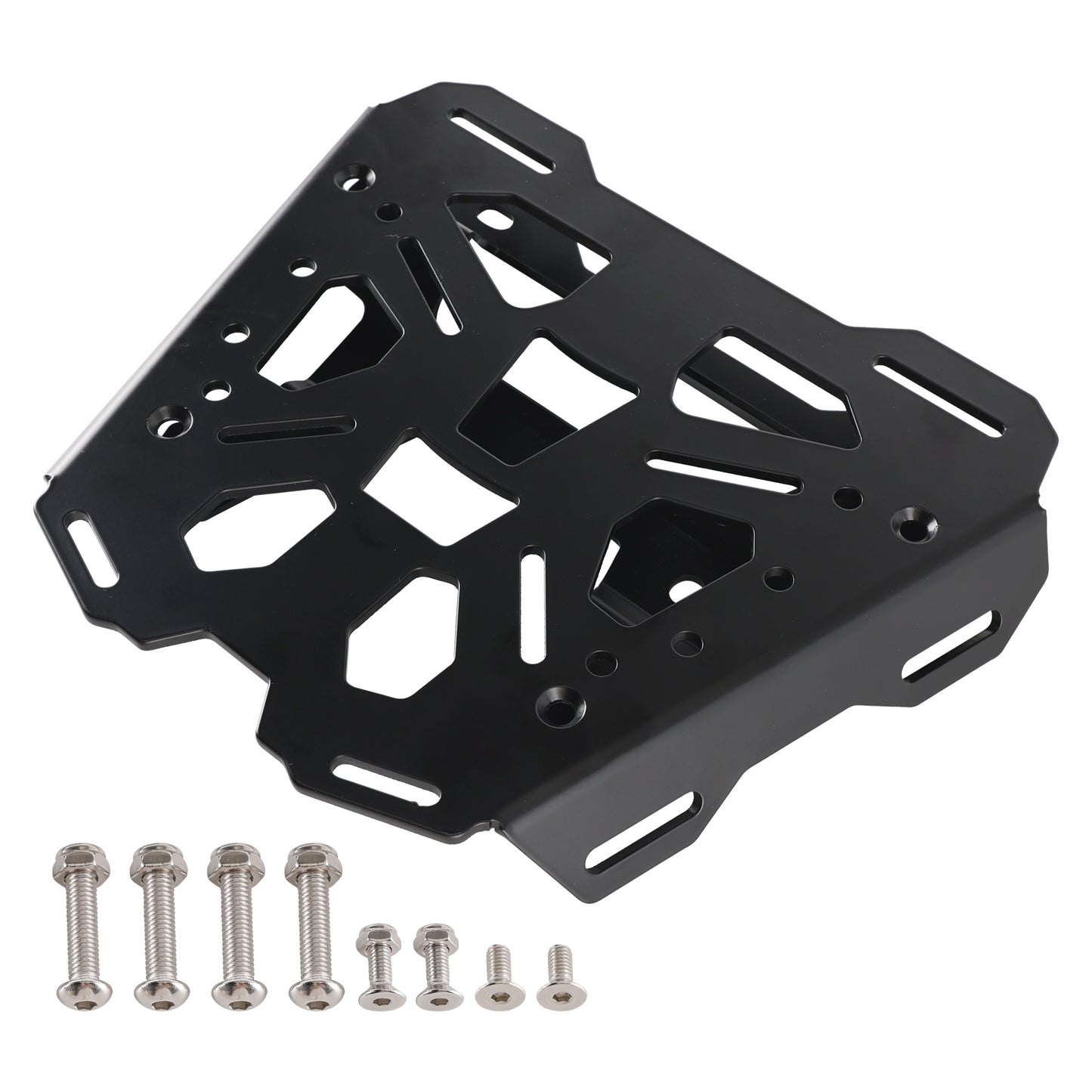 2020-2025 Honda CRF1100L Africa Twin Adventure Sports Aluminum Rear Luggage Rack Black Fit