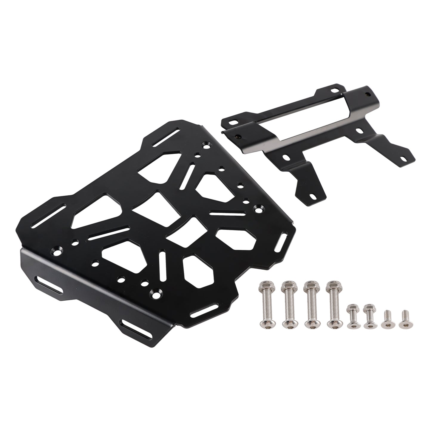 2020-2025 Honda CRF1100L Africa Twin Adventure Sports Aluminum Rear Luggage Rack Black Fit