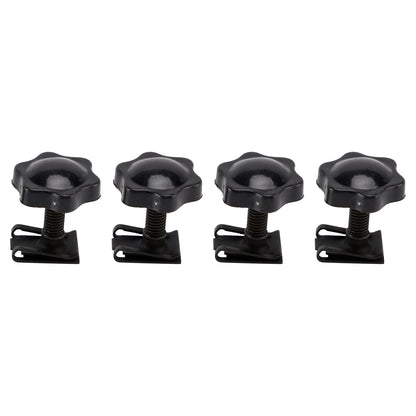 1993-2018 Touring 4 Pack Saddlebag Theft Deterrent Kit Fasteners Bolts Clips